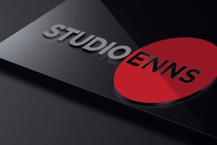 Studio Enns 3DMockzp-Logo für beiträge