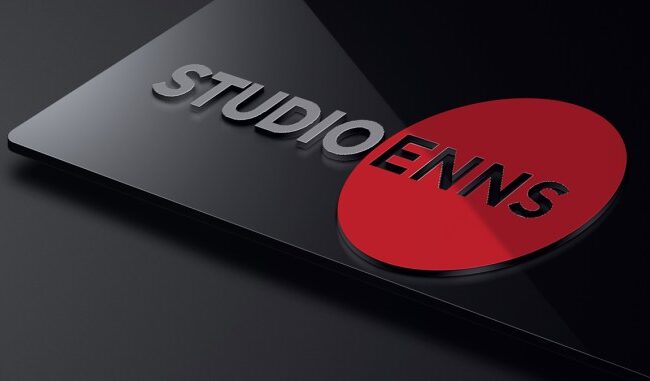 Studio Enns 3DMockzp-Logo für beiträge